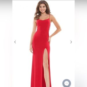 Crisscross Side Sheath Dress